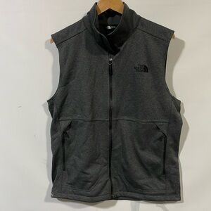 The north face athletic fleece lined vest